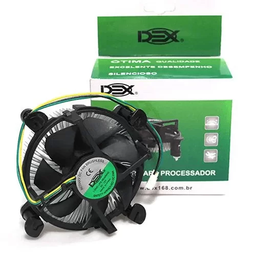 Cooler para Processador Intel 2500RPM 92x92x25 DX-775 DEX - Imagem 4