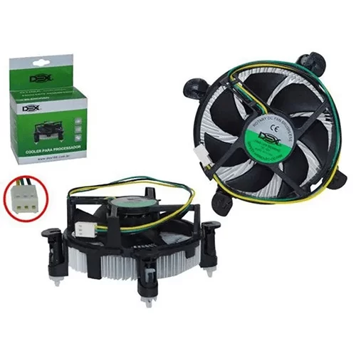 Cooler para Processador Intel 2500RPM 92x92x25 DX-775 DEX - Imagem 2