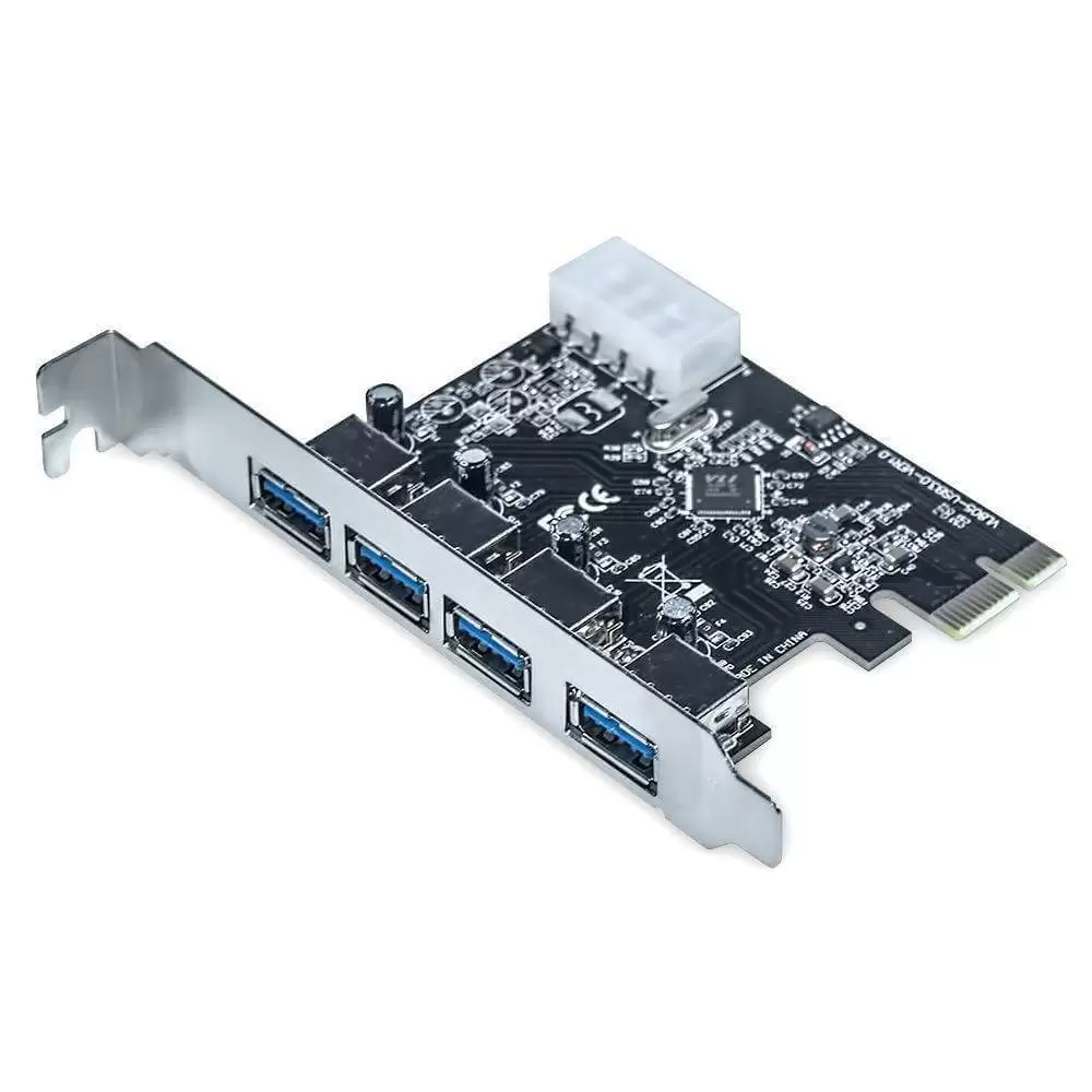 Placa PCI-e USB 3.0 5Gbps com 4 portas DEX Dp-43