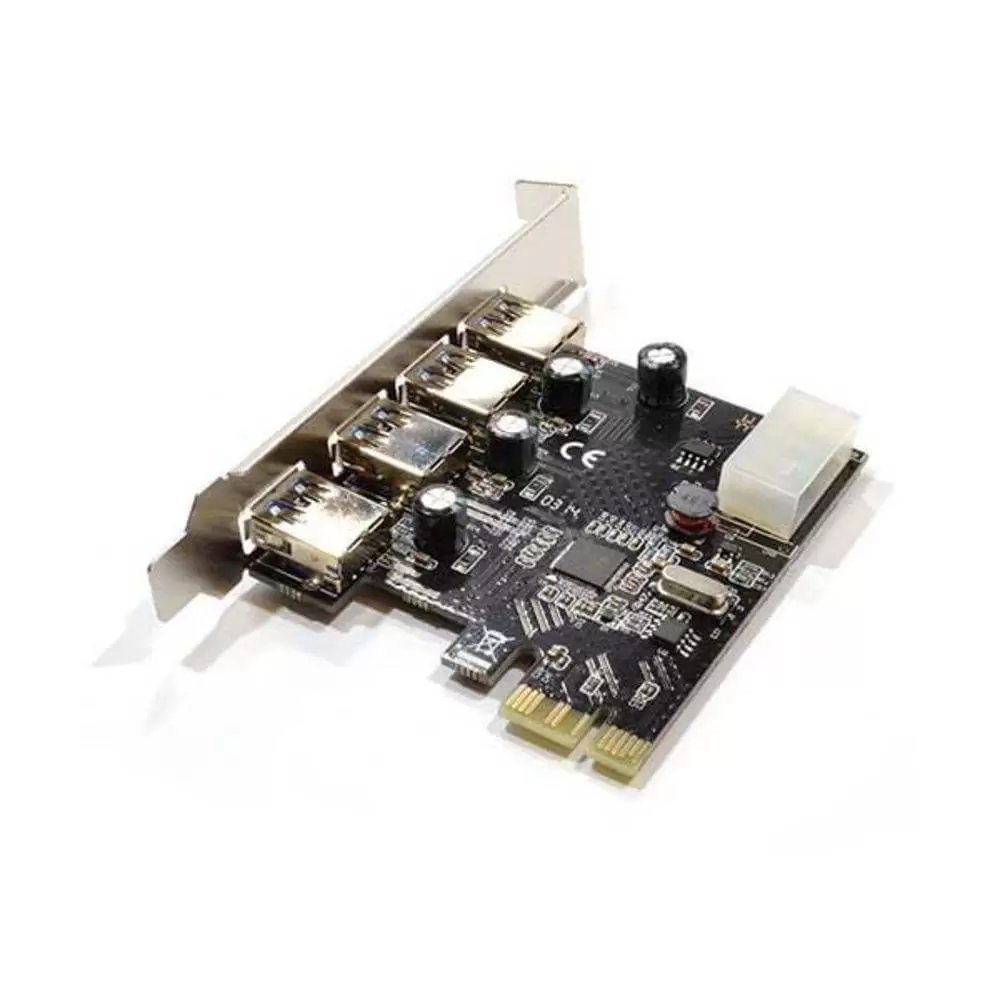 Placa PCI-e USB 3.0 5Gbps com 4 portas DEX Dp-43 - Imagem 4
