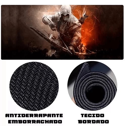 Mouse Pad Gamer 700x350x3mm MP-7035C Exbom Mod 06 Killer - Imagem 2