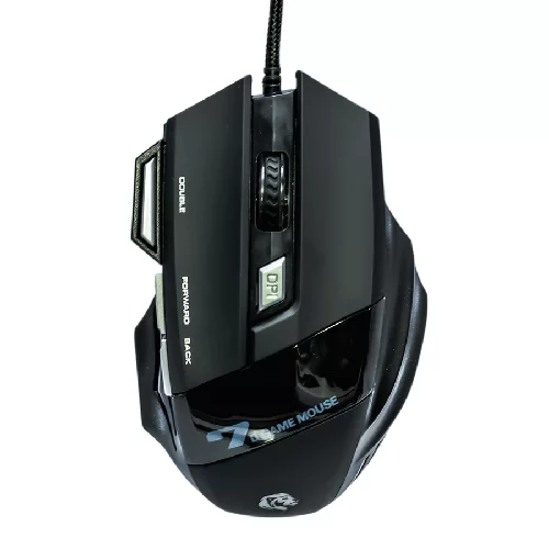 Mouse Gamer Hayom 7D MU-2909 DPI 7 Botões Preto com LED