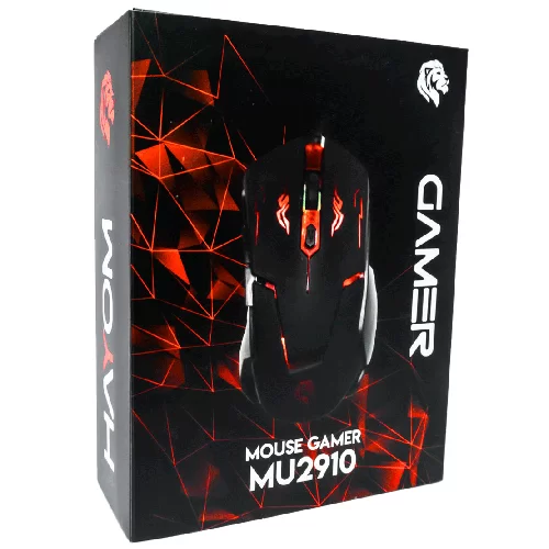 Mouse Gamer Hayom MU-2910 DPI 6 Botões Preto com LED - Imagem 3