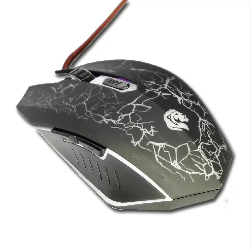 Mouse Gamer MU-2912 Hayom DPI 6 Botões Preto com LED - Imagem 2