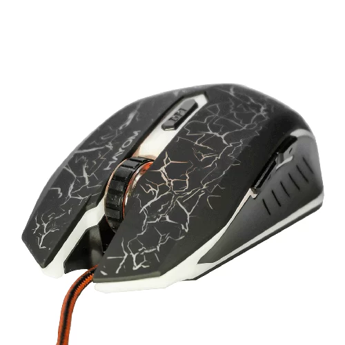 Mouse Gamer MU-2912 Hayom DPI 6 Botões Preto com LED
