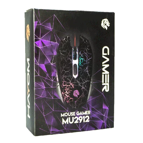 Mouse Gamer MU-2912 Hayom DPI 6 Botões Preto com LED - Imagem 3