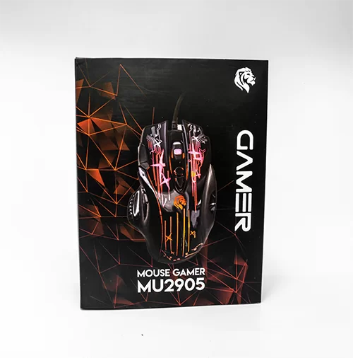 Mouse Gamer Hayom MU2905 DPI 8 Botões Preto com LED - Imagem 2