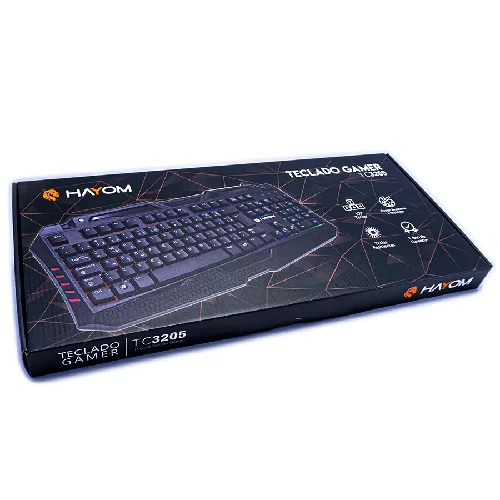 Teclado Gamer Hayom TC3205 Preto com Iluminação LED - Imagem 4