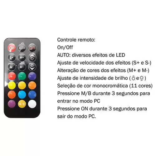 Gabinete Gamer Asgard IV CG-04Z5 K-mex Com 3 Coolers RGB - Imagem 8