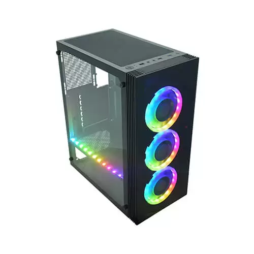 Gabinete Gamer Asgard IV CG-04Z5 K-mex Com 3 Coolers RGB - Imagem 7