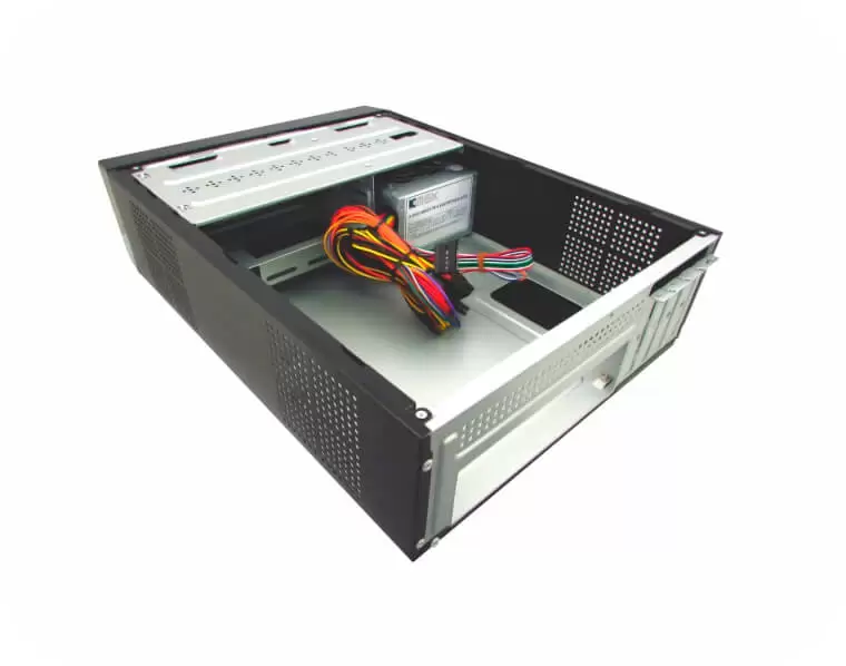Gabinete Slim Preto GM-07T7 Home Office Com Fonte Bivolt - Imagem 3