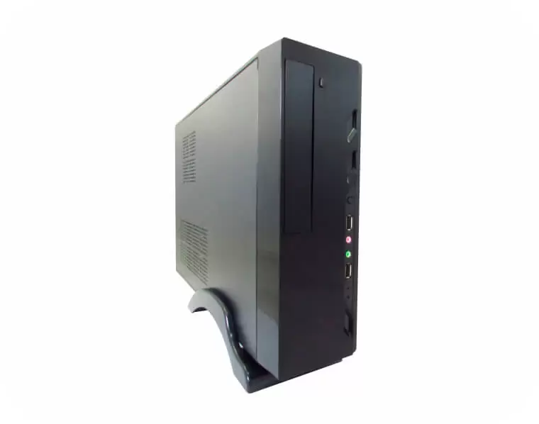 Gabinete Slim Preto GM-07T7 Home Office Com Fonte Bivolt
