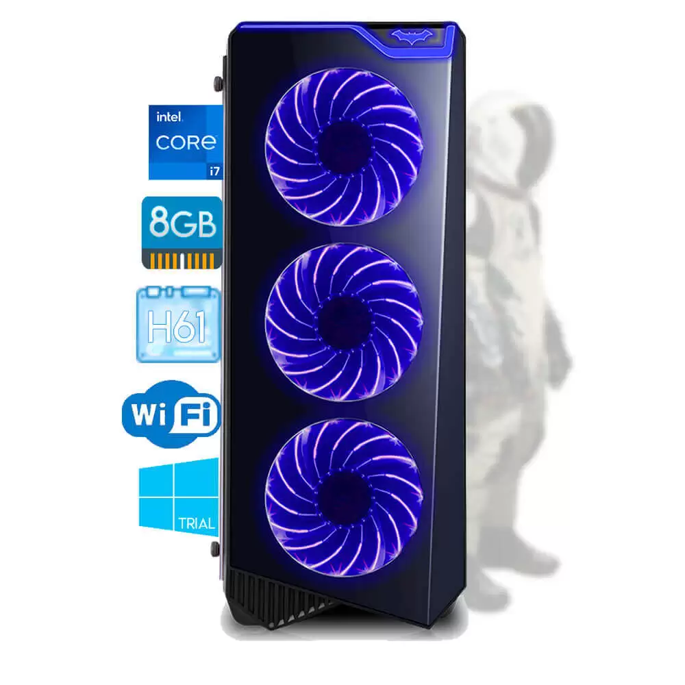 PC Gamer Completo i7 8GB 500w 240GB Wi-Fi WIN10 Voyager - PC Tech - Imagem 4