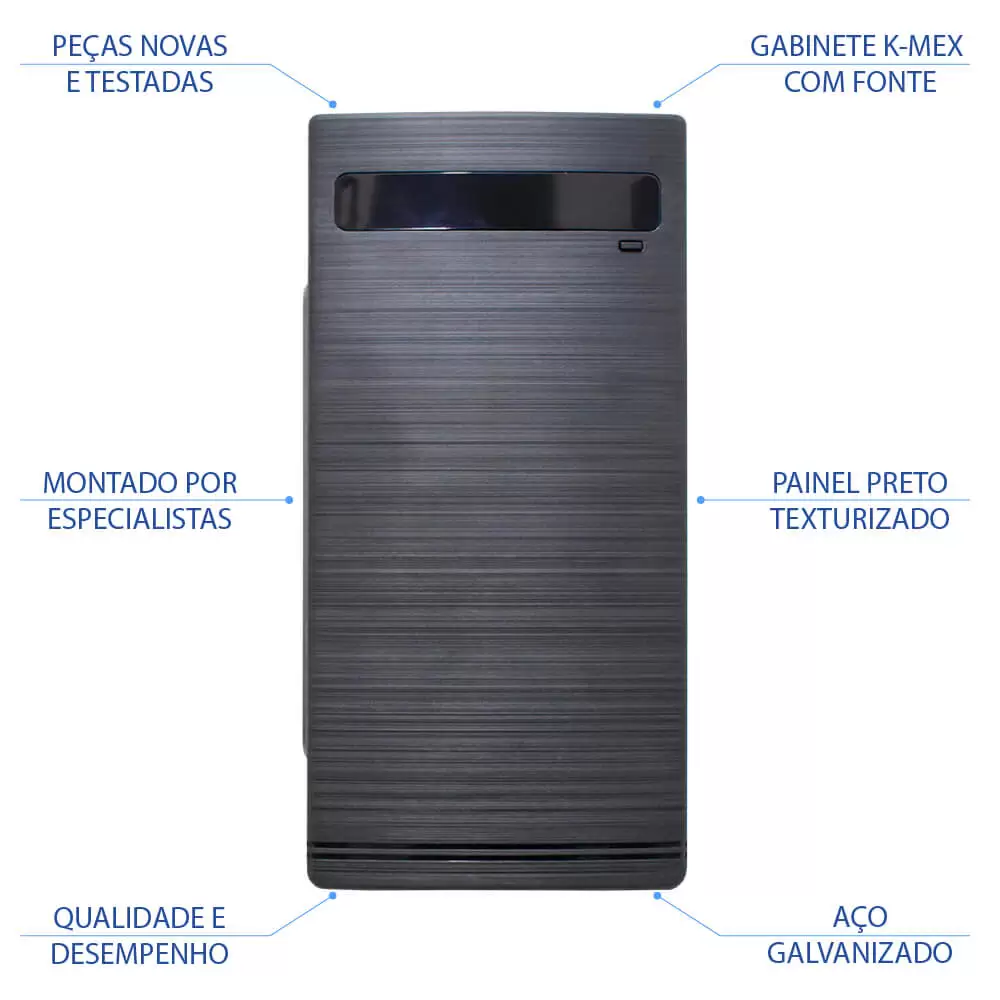 Computador INTEL i3 3220 H61 FHL LGA1155 RAM 4GB SSD 120GB - PC TECH - Imagem 2