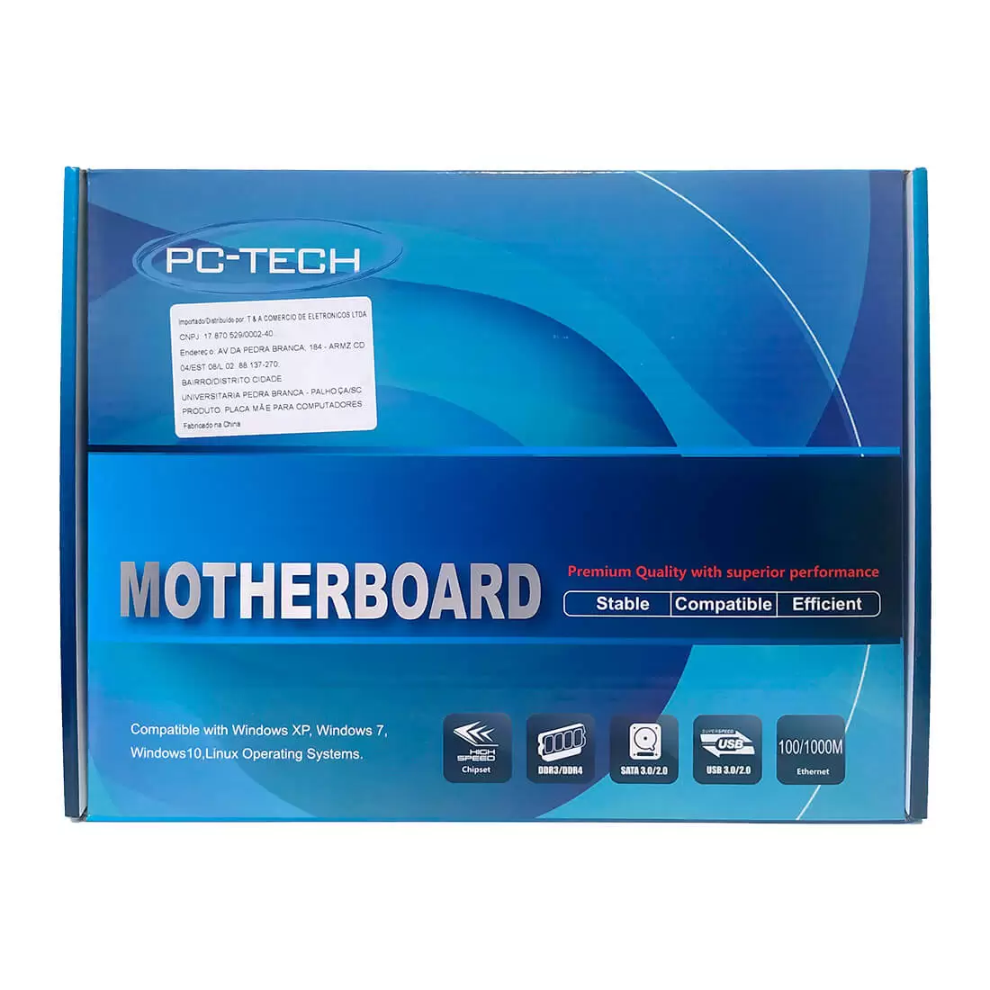 Placa Mãe H310 CNB LGA 1151 6ª/7ª/8ª e 9ª geração com USB 3.0 DDR4 VGA HDMI PCIE x16 3.0 PC-TECH Box - Imagem 7