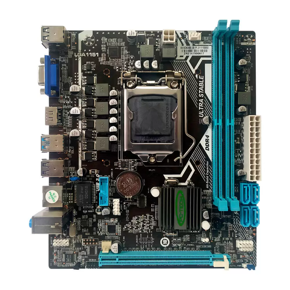 Placa Mãe H310 CNB LGA 1151 6ª/7ª/8ª e 9ª geração com USB 3.0 DDR4 VGA HDMI PCIE x16 3.0 PC-TECH Box - Imagem 3