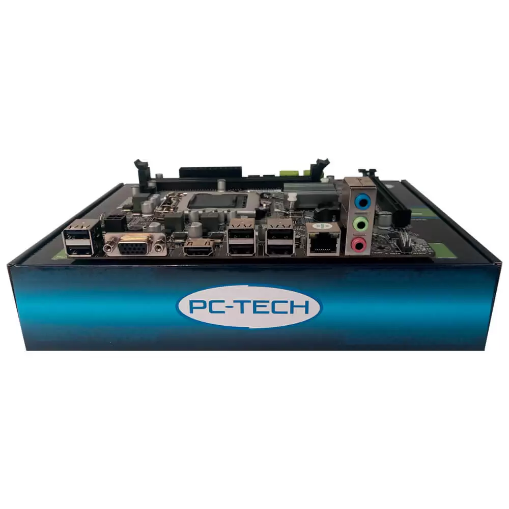 Placa Mãe H61 FHL LGA 1155 2ª e 3ª geração com USB 3.0 DDR3 VGA HDMI PCIE x16 2.0 PC-TECH BOX - Imagem 10