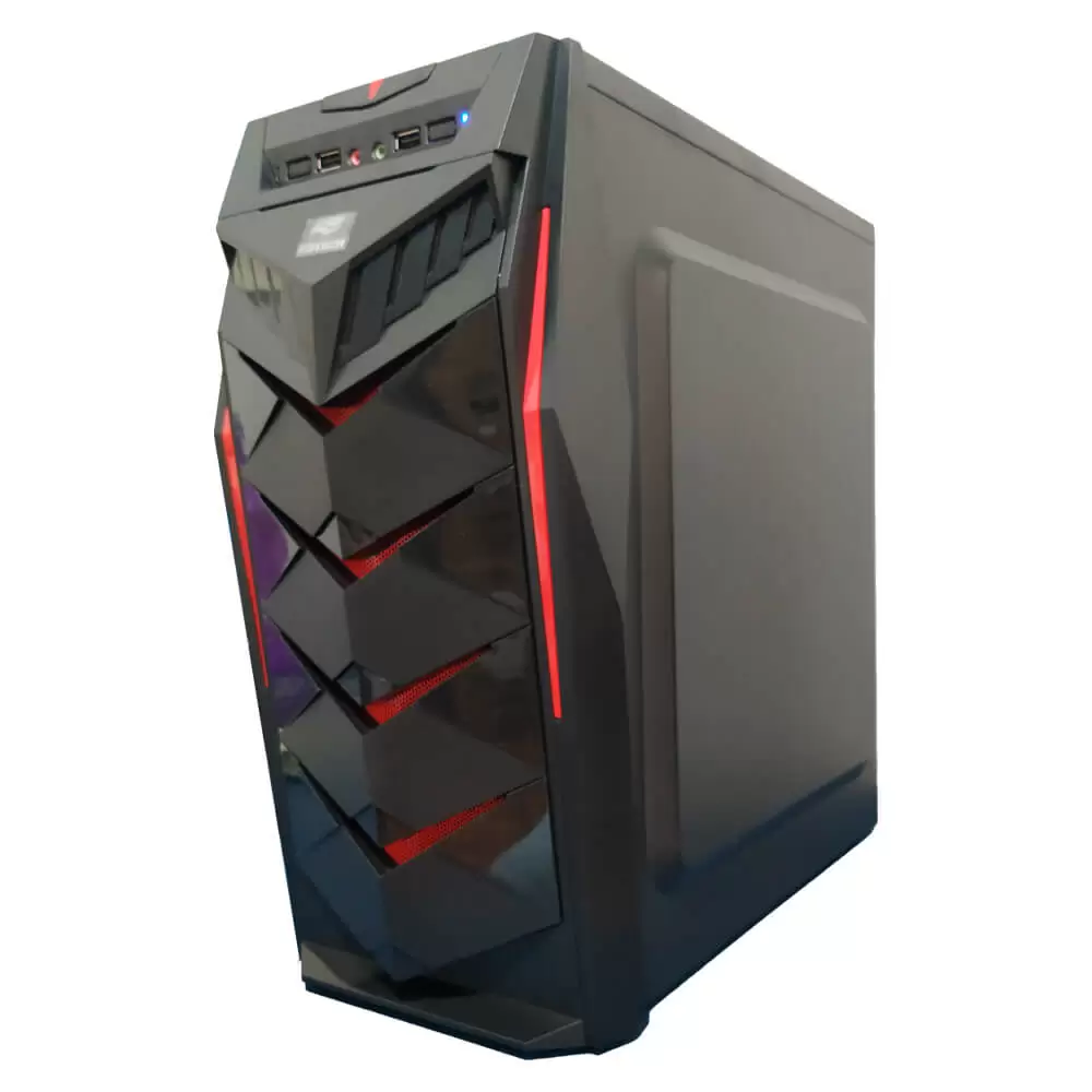 Gabinete Gamer MT-G70BK Audio HD C3Tech Mid tower Sem Fonte - Imagem 4