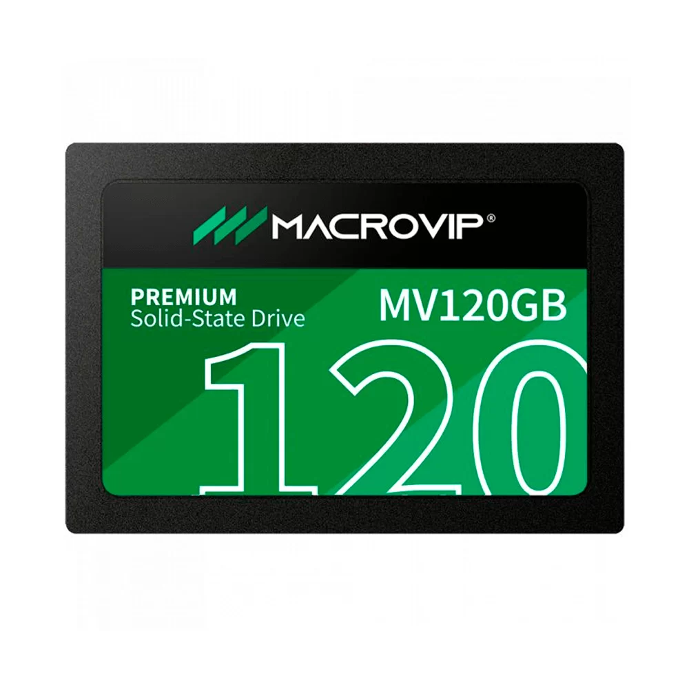 SSD 120 GB MACROVIP MV120GB 2.5” SATA III LEITURA 520MBPS / GRAVAÇÃO 450MBPS OEM