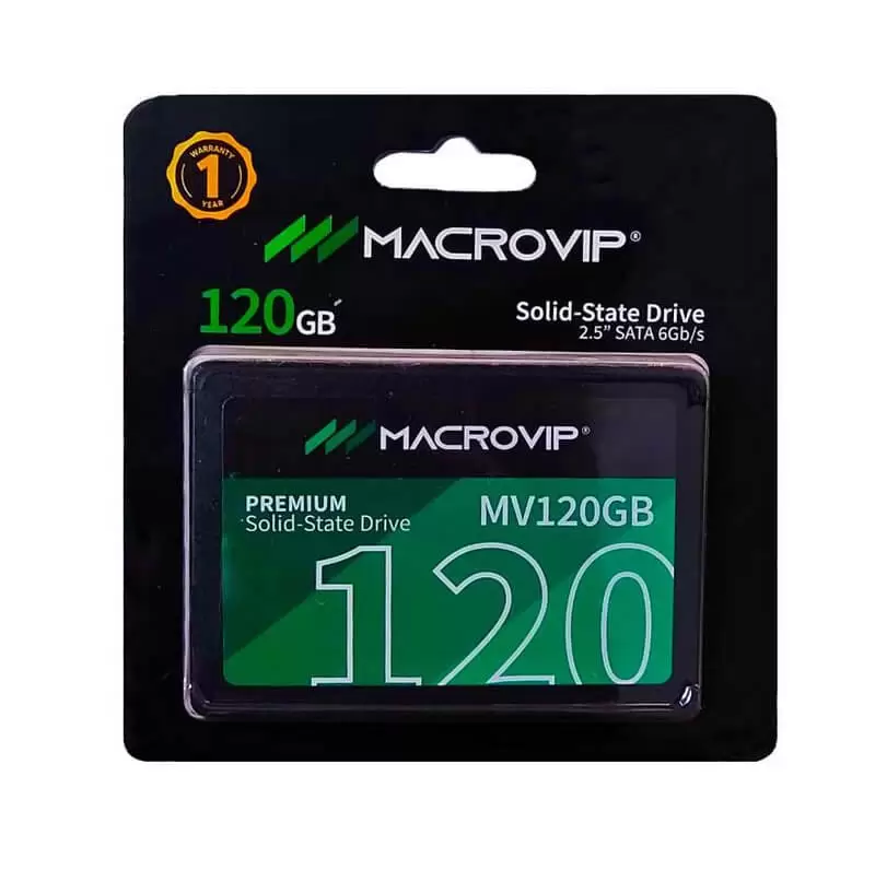 SSD 120 GB MACROVIP MV120GB 2.5” SATA III LEITURA 520MBPS / GRAVAÇÃO 450MBPS BOX - Imagem 2