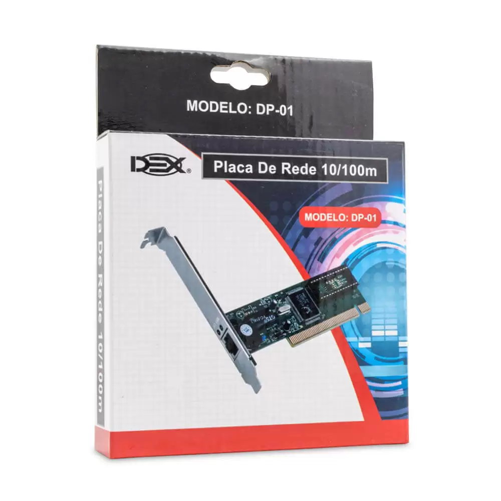 Placa de Rede PCI 10/100 Mbps Gigabit DP-01 Dex - Imagem 3