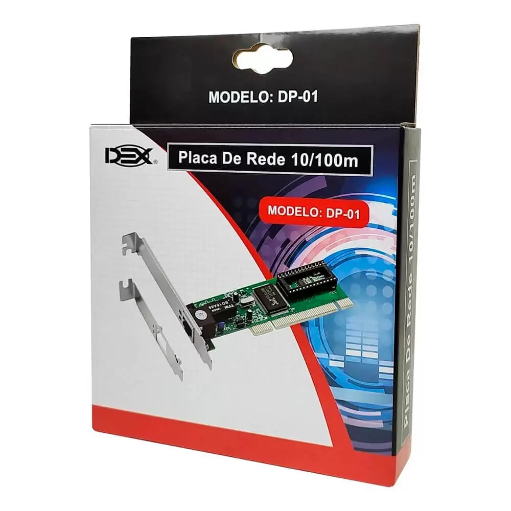 Placa de Rede PCI 10/100 Mbps Gigabit DP-01 Dex - Imagem 7