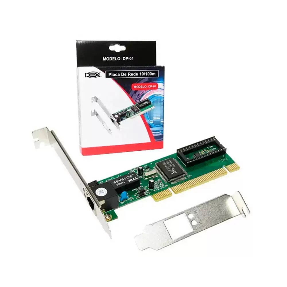 Placa de Rede PCI 10/100 Mbps Gigabit DP-01 Dex - Imagem 9