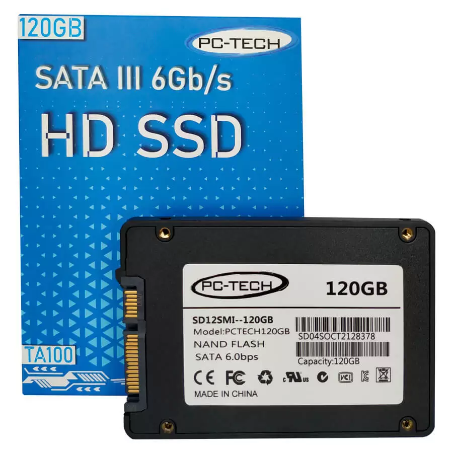 HD SSD 120gb Sata III 2.5" Leitura 550Mbps / Gravação 480Mbps PT-120A PC – TECH - Imagem 5