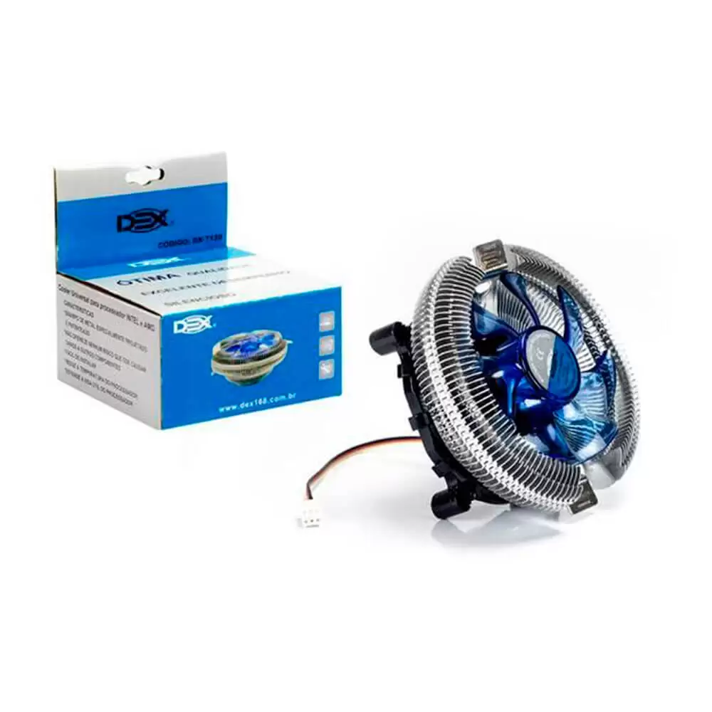 Cooler Universal para processador INTEL e AMD 2200 RPM DX-7120 DEX 90MM - Imagem 5