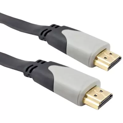 Cabo HDMI Achatado 3 Metros Versão 1.4 Conector Banhado a Ouro EXBOM Suporte 3D Full HD 1080P FLAT - CBX-HB30SM - Image 4